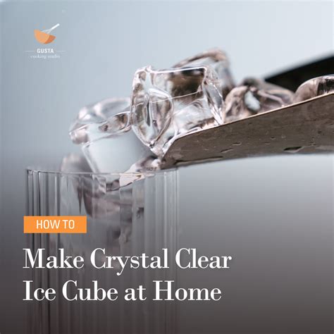 How To Create A Clear Ice Cube