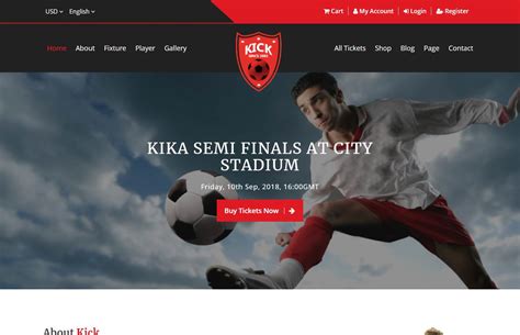 how to create a club website template
