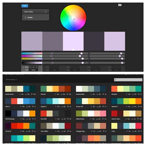how to create a color scheme