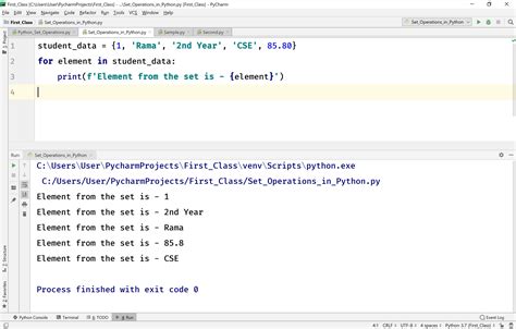 how to create a data set in python