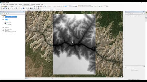 how to create a dem in arcmap