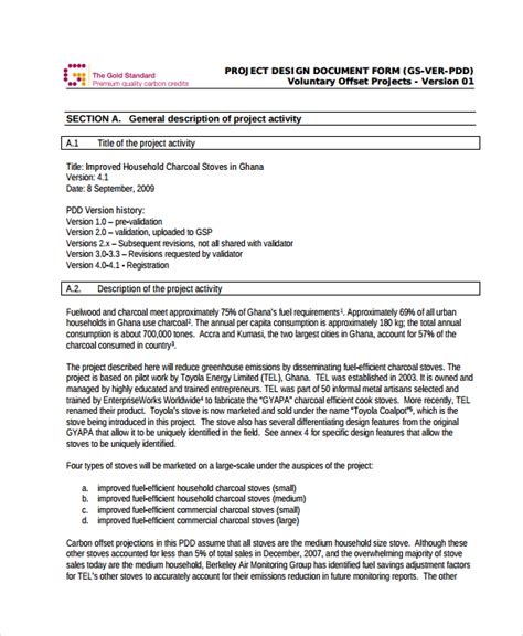 how to create a design document for a project