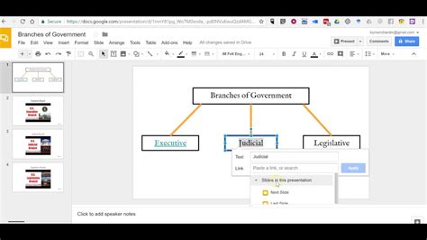how to create a diagram on google slides