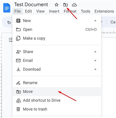 how to create a directory in google docs