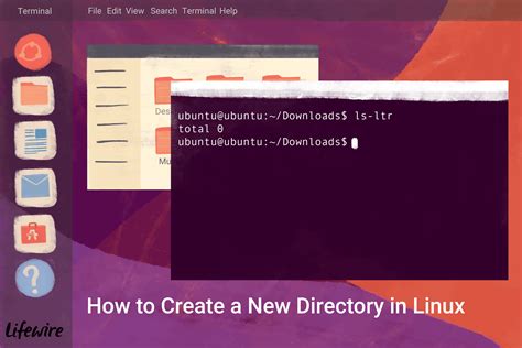 how to create a directory linux command