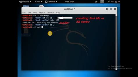 how to create a directory on kali linux
