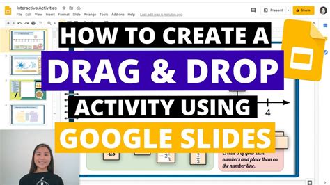 How To Create A Drop And Drag In Google Slides