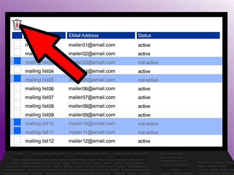 how to create a email mailing list