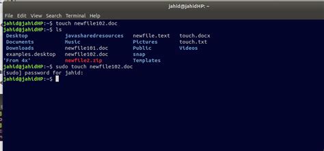 how to create a file in linux cli