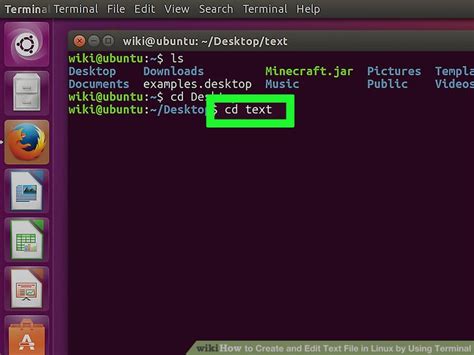 how to create a file in linux using terminal