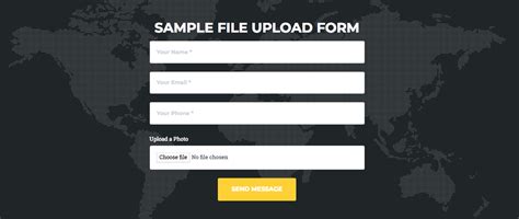 how to create a file upload form in wordpress without plugin