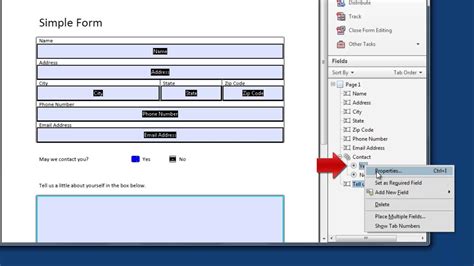 How To Create A Fillable Form In Word To Pdf