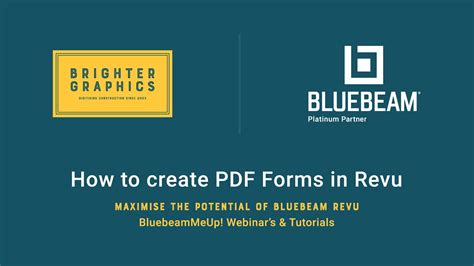 How To Create A Fillable Pdf In Bluebeam