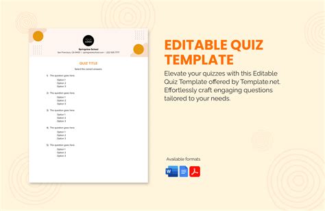 How To Create A Fillable Quiz In Word