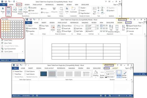 how to create a fillable table in microsoft word