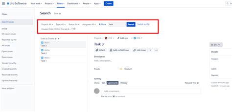How To Create A Filter Query In Jira