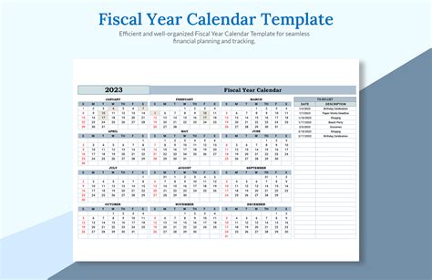 how to create a fiscal year calendar in excel