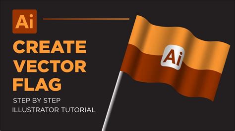 how to create a flag in illustrator