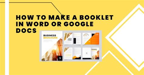 how to create a foldable booklet in google docs