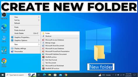 How To Create A Folder In A Desktop