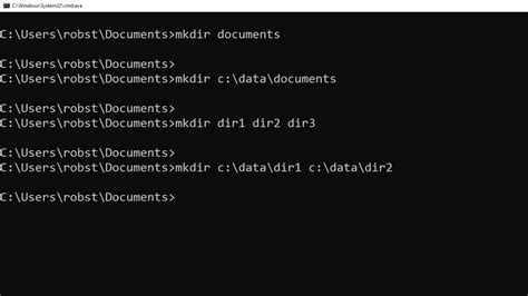 How To Create A Folder In A Folder In Cmd
