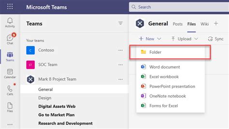How To Create A Folder In Microsoft Teams Chat