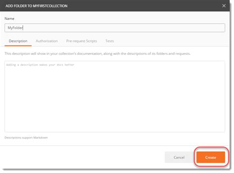 How To Create A Folder In Postman