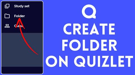 How To Create A Folder In Quizlet