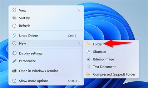 How To Create A Folder On Your Desktop