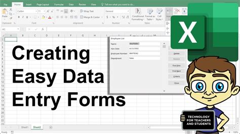 how to create a form in excel on mac