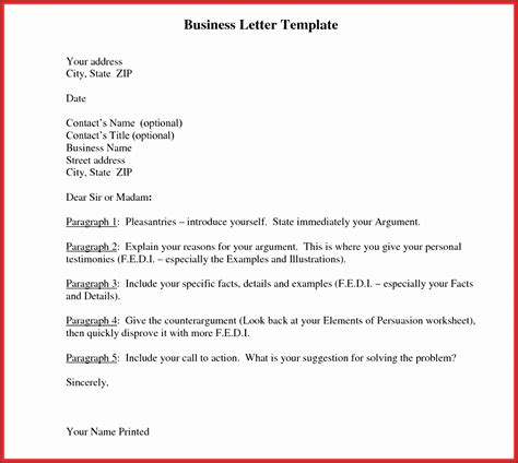 how to create a formal letter in word