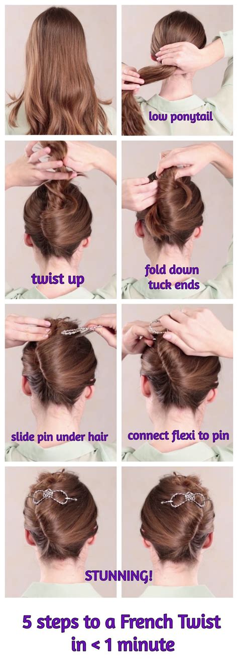 The How To Create A French Twist Hairstyle With Simple Style