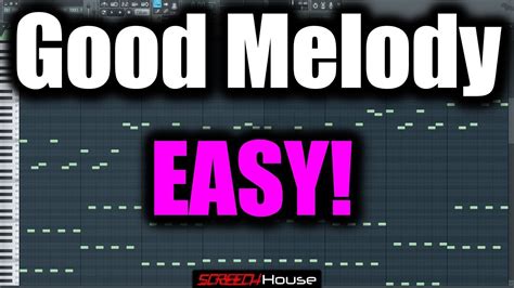 how to create a good melody