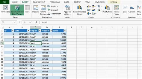 How To Create A Graph From A Pivot Table In Excel 2016