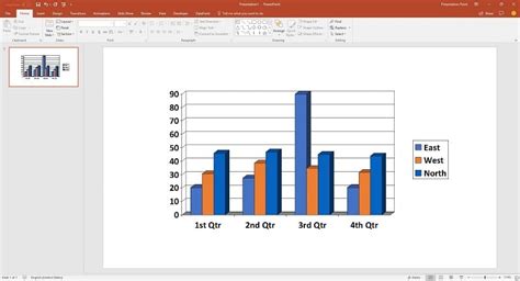 how to create a graph in powerpoint from excel