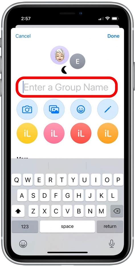 how to create a group text on iphone 8 plus