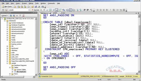 How To Create A History Table In Sql