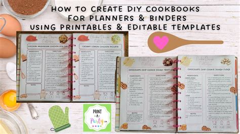 How To Create A Homemade Cookbook
