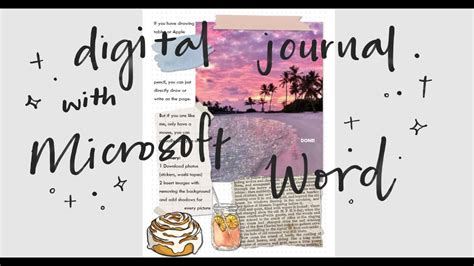 how to create a journal on microsoft word