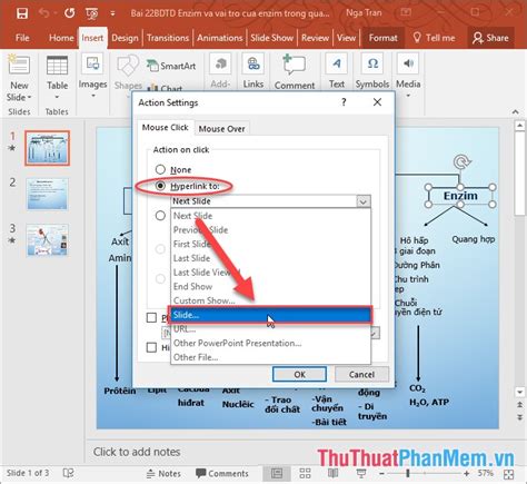 how to create a link to a powerpoint slide