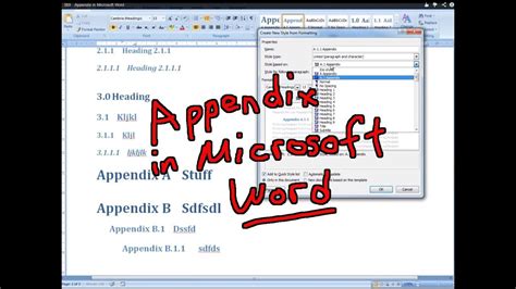 These How To Create A Link To An Appendix In Word Tips And Trick