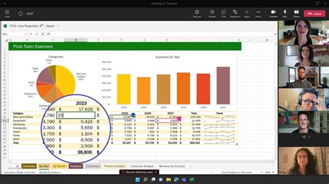 how to create a live excel spreadsheet in teams