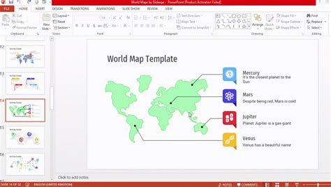 how to create a location map in powerpoint