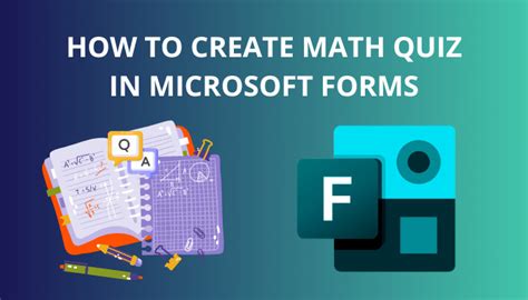 how to create a math quiz in microsoft forms