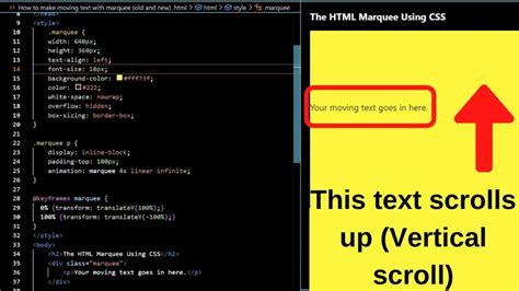 How To Create A Moving Image In Html