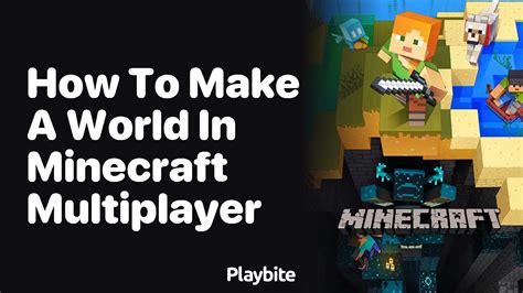 How To Create A Multiplayer World In Minecraft Pc