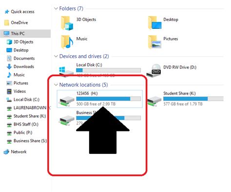 how to create a network drive shortcut on desktop