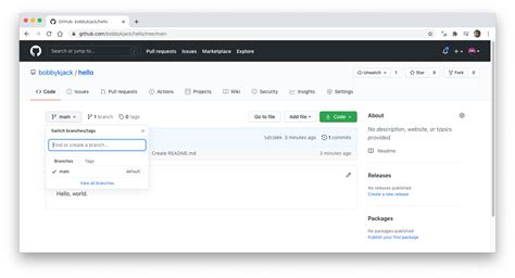 how to create a new folder in github branch