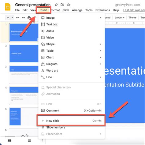 How To Create A New Slide In Google Slides