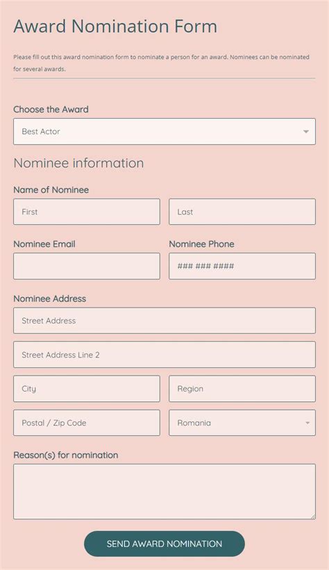 How To Create A Nomination Form In Microsoft Forms